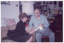 Lorenzo Tucker with Phyllis Klotman