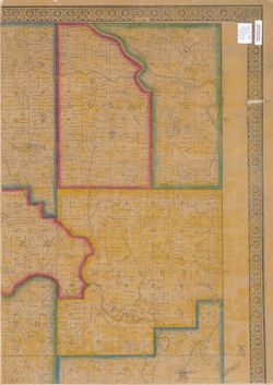 Map of Dearborn Co'y, Indiana