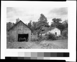 House and barn, Connersville