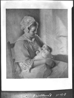 Mother & child by Ada Walter Shulz