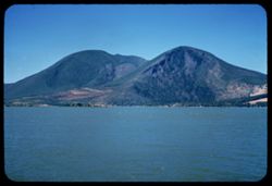 Mt. Konocti across Clear Lake from Glen Haven