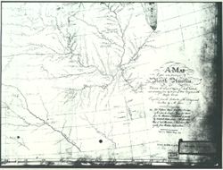 Copied by N. King Map of Part of North America