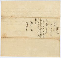 Investigation of Dr. Andrew Wylie - E.N. Elliott's Testimony, "Doc. D," circa 1839-1840