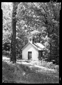 Little church on way to Columbus, road 46--12m east of Nashville