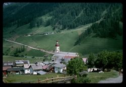 Village of Neustift in Stubai Valley Austrian Tirol