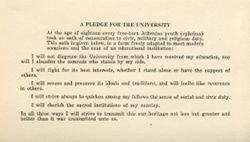 "Induction of Freshmen-Hoosier Radio Workshop" -Indiana University, Bloomington Sept. 19, 1938