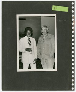 Michael Nixon with Bill Perraso