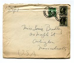 Morton C. (Bob) Bradley, Jr. to Louise Bradley, July 6, 1936