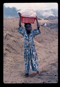 Child Selling Ice Water