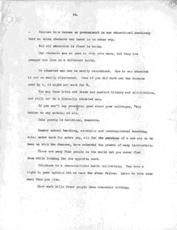 Post War Planning Committee - Report of Graduate School and College of Arts and Sciences, 1945-1946