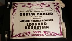 Vienna Philharmonic Poster - Mahler