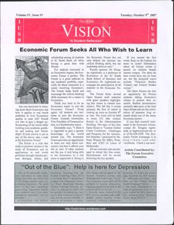 2007-10-09, The IUSB Vision