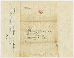 To David Finley from niece Lucinda and nephew-in-law William Pannebaker in Iowa, 6 Apr 1851