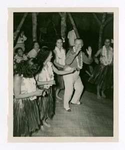 Roy Howard dancing with women