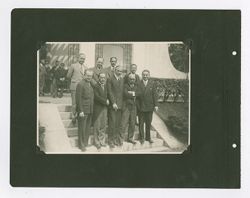 Photograph of Roy W. Howard and other men