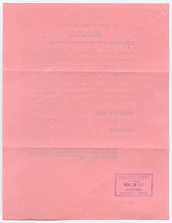 Nominating Ballot, 06 May 1955