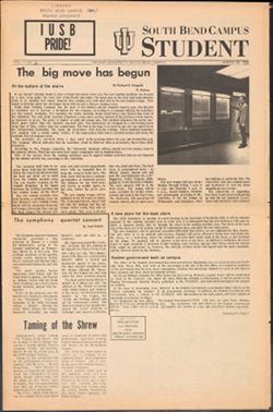1968-03-22, South Bend Campus Student
