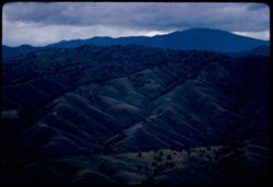 Folds in Tehachapi Mtns.-seen from US 466 west of Tehachapi