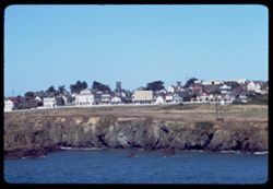 Old town of Mendocino Calif. seen from south