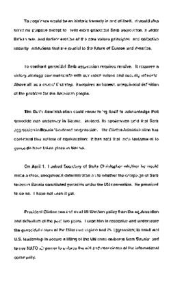 Notes, Statements (Richard Johnson file), Apr 1993