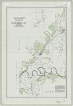 East Fork White River : Sparksville to Columbus, Ind. : chart 20 to chart 29 inclusive