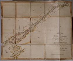 East End of Lake Ontario and River St. Lawrence From Kingston to French Mills Reduced from an Original Drawing in the Naval Department