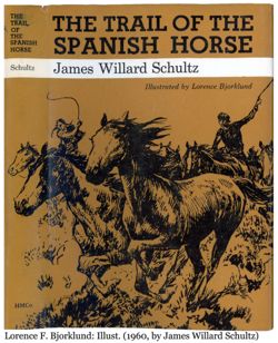 The trail of the Spanish horses.