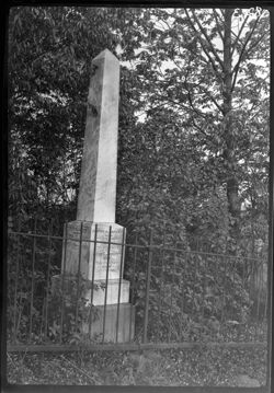 Jackson tombstone, Jackson Branch