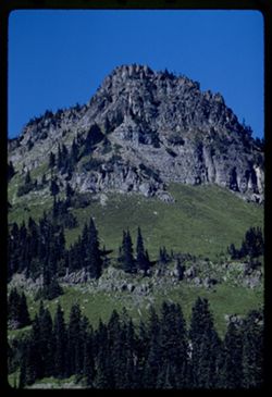 Little peak east of Mt. Rainier