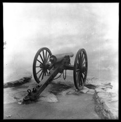 Cannon at Lookout Mountain, no figures
