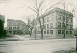University of Iowa Medical & Anatomy building, south and east faces