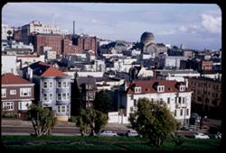 View ESE from Alta Plaza. San Francisco.