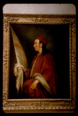 Portrait of Paolo Gregario Raggio. Genoese Governor of Corsica STROZZI, Bernardo 1581-1644 Chrysler Collection