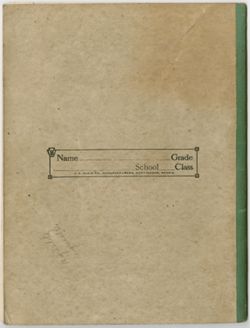 “Essays, stories, sketches, etc.”, 1918