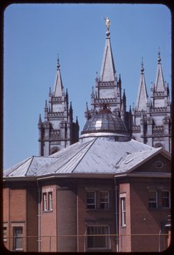 Temple Spires Salt Lake City