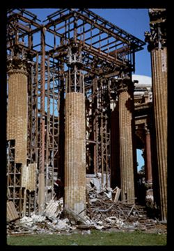 Ruins of Palace of Fine Arts- relic of 1915