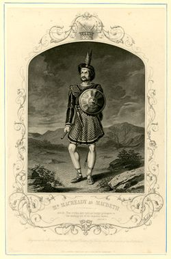 Mr. Macready as Macbeth