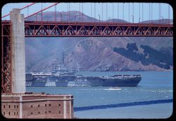 USS Bon Homme Richard entering Golden Gate