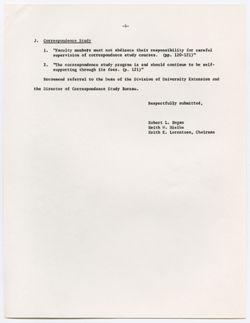 35: Interim Report: Section Committee for Implementation of the University Self-Study Recommendations pertaining to State-Wide Campuses, ca. 02 May 1967