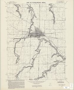 Map of flood-prone areas, Union City quadrangle, Indiana-Ohio : 7.5 minute series (topographic)