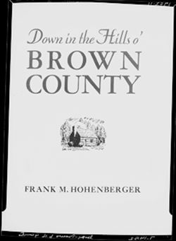 Cover of Brown County booklet