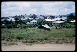 Housing on the outskirts of Voinjama