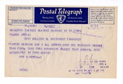 24 March 1944: To: Walker Stone. From: Roy W. Howard.