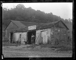 Blacksmith shop at Long Run, out of Vevay
