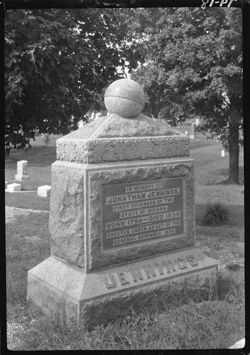 Tomb of Jonathon Jennings, ex-governor of Indiana