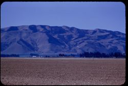 Sierra de Salinas mountains of Santa Lucia Range on west side of Salinas Valley from US 101 two miles south of Greenfield, Calif