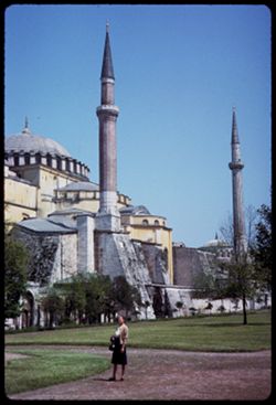 Two minarets of St. Sophias