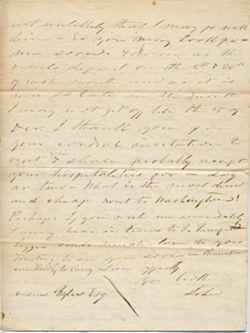 John H. Wylie to Andrew Wylie, Jr., 10 November 1853
