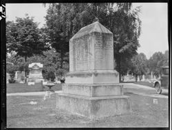 Jesse Holman grave, Aurora