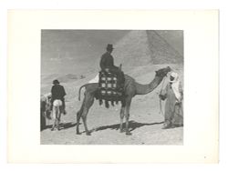 Roy Howard on a camel